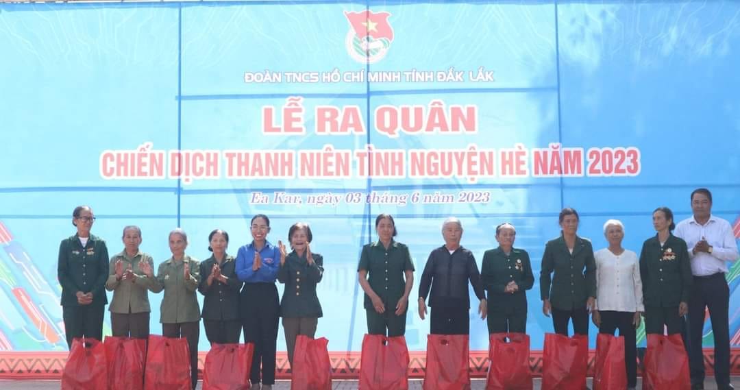 Lễ ra quân Chiến dịch thanh niên tình nguyện hè năm 2023